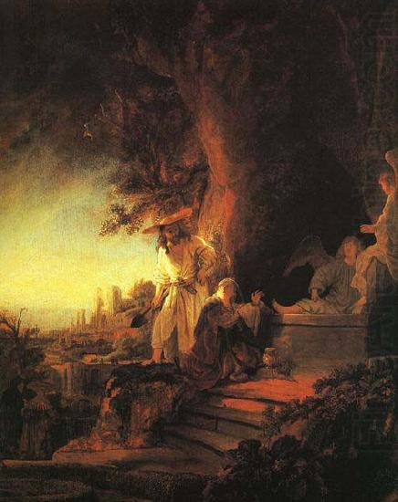 The Risen Christ Appearing to Mary Magdalen,, REMBRANDT Harmenszoon van Rijn